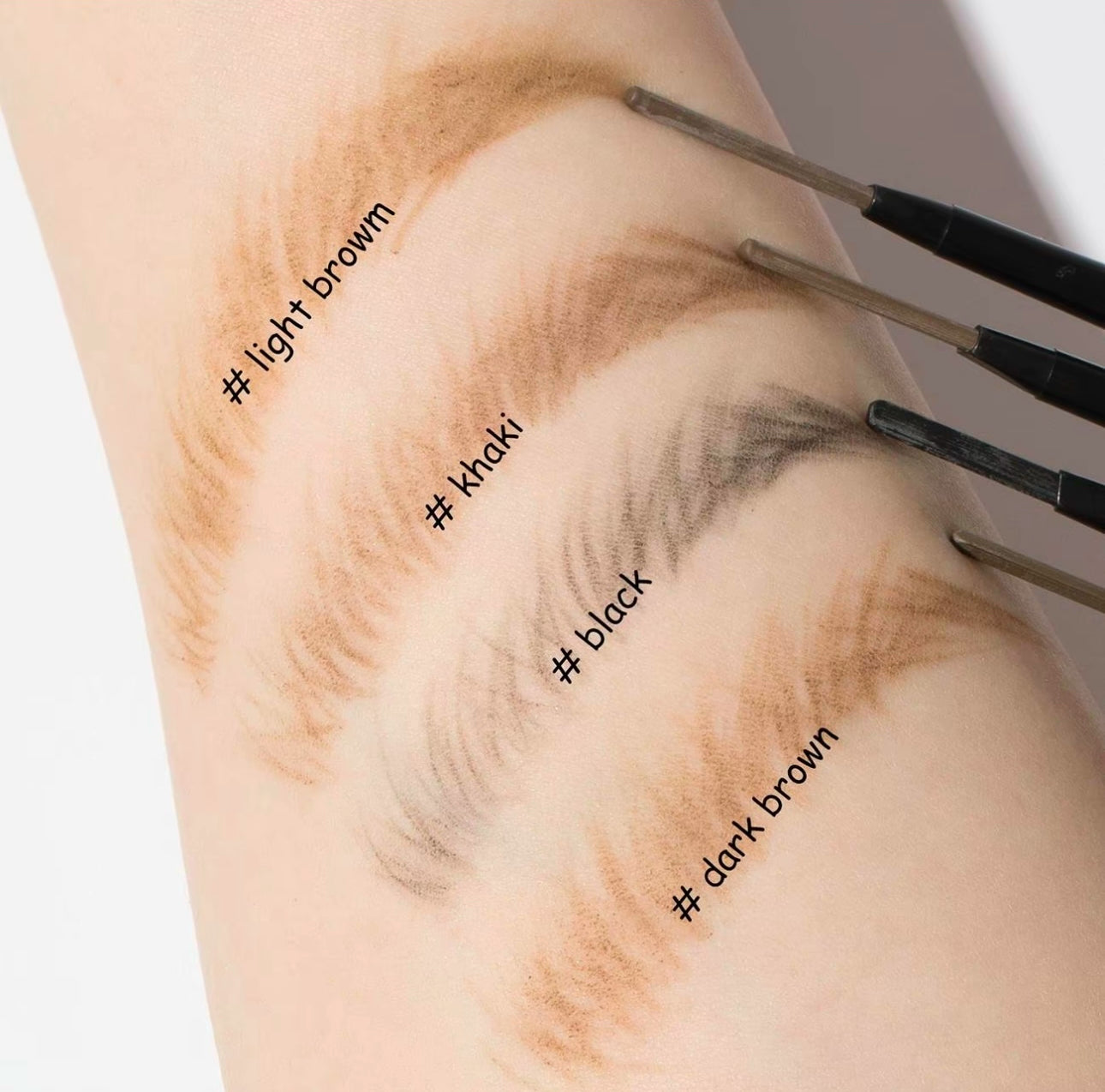 Khaki Dual-Ended Eyebrow Pen